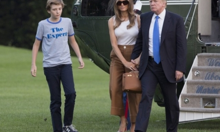 Начало новой жизни: Мелания Трамп с сыном Бэрроном переехала в Белый дом
