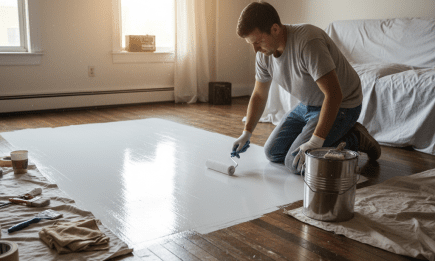 Окрашенный пол – главный тренд 2026 года: как сделать это правильно