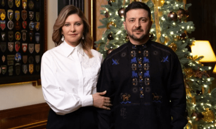 "Зоряна" и "Звір": раскрываем стоимость и тайные смыслы новогодних вышиванок Владимира и Елены Зеленских (ФОТО)