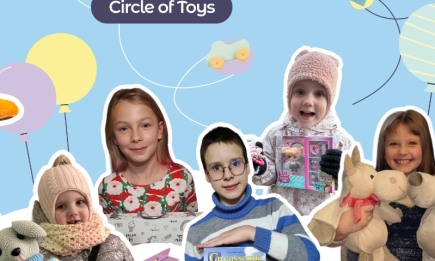 25 тис. українських дітей чекають на здійснення мрій: допомогти проєкту Circle of Toys може кожен!