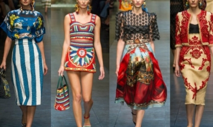 Неделя моды в Милане: показ Dolce&amp;Gabbana