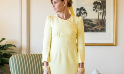 "То самое желтое платье": Елена Зеленская выставила на аукцион свой самый скандальный наряд
