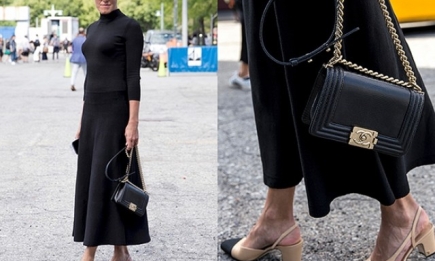 Обувь Коко Шанель: новый дизайн двухцветных лодочек Chanel