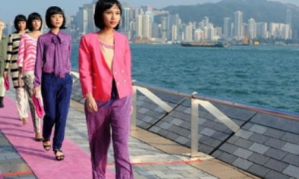 В Гонконге построили самый длинный модный подиум