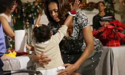 Мишель Обама украсила Белый дом к Рождеству