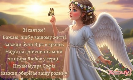 Для найдорожчих жінок та подруг: щирі привітання у прозі, віршах і картинках на День Віри, Надії, Любові та Софії