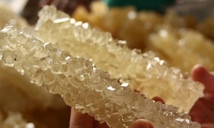 Как вырастить сахарные кристаллы: мастер-класс