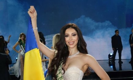 Украинка упала в финале "Мисс Земля 2025", но получила исторический титул "Мисс Земля" (ВИДЕО)