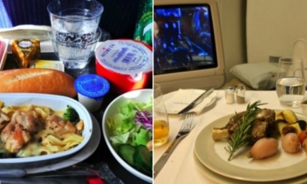 Еда в самолетах авиакомпаний разных стран: отличия эконом-класса от бизнес-класса