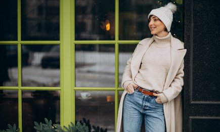 С чем носить джинсы этой зимой: шпаргалка из комфортных и стильных образов (ФОТО)