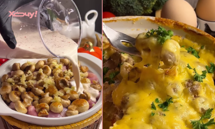 Складываем все в форму – и сытный обед готов: рецепт курицы с овощами (ВИДЕО)