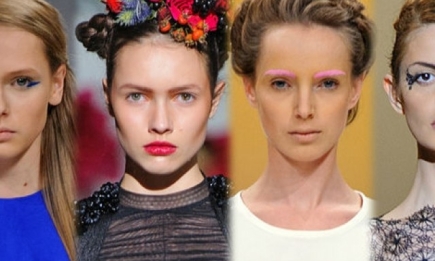 Лучшие варианты макияжа с Украинской Недели моды