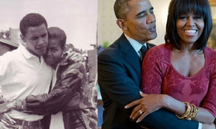 Барак и Мишель Обама отметили годовщину свадьбы
