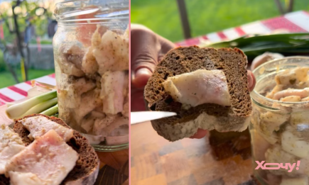 Такая баночка должна быть в вашем холодильнике: как приготовить вкуснятину из сала (ВИДЕО)