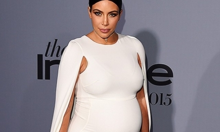 Прощай, фигура: Ким Кардашьян набрала 24 кг за беременность