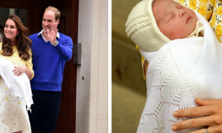 Как выглядит герцогиня после родов: Кейт Миддлтон и новорожденная принцесса выписаны с роддома