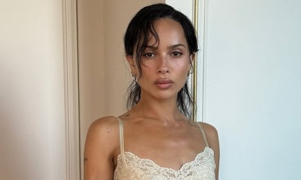 Перламутровий макіяж — головний тренд осені 2025: як повторити стильний образ Зої Кравіц (ФОТО)