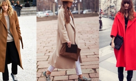 Как носить oversize-пальто: 25 образов street style