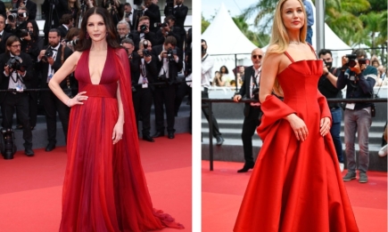 Червоні сукні — безумовний тренд! Найкрасивіші образи зірок на Каннському кінофестивалі 2023 (ФОТО)