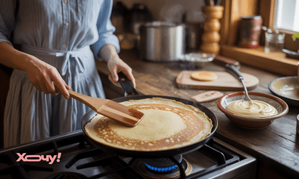 Вместо молока добавьте в блины другой ингредиент: удивительный лайфхак для максимальной эластичности