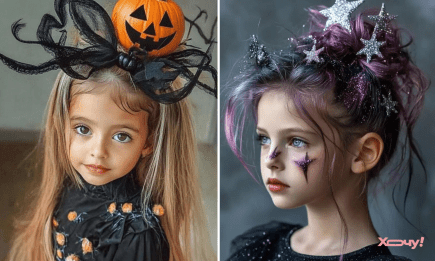 Прически на Хэллоуин для детей: креативные идеи, которые легко повторить за считанные минуты (ВИДЕО)