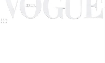 Новая глава в истории: итальянский Vogue вышел с пустой обложкой из-за COVID-19