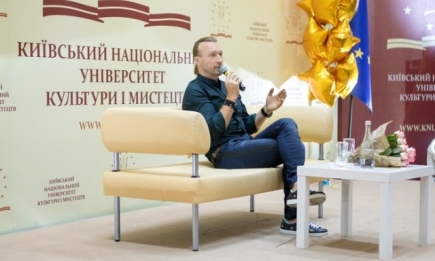 За образованием — будущее: Олег Винник дал первый мастер-класс для студентов