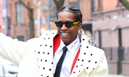 Круэлла в штанах: A$AP Rocky снялся в модной фотосессии с участием далматинцев (ФОТО)