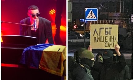 Противники ЛГБТ-сообщества попытались сорвать концерт MELOVIN в Киеве