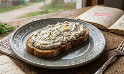 Вкуснее настоящей и стоит копейки: старый рецепт намазки из сельди из маминой записной книжки