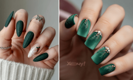 Смарагдовий манікюр став трендом зими 2026 — креативні ідеї дизайну нігтів (ФОТО)