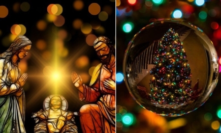 Открытки с Рождественским Сочельником: поздравляем близких душевными картинками