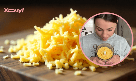 Как натереть гору сыра без терки за 5 секунд: хитрый лайфхак (ВИДЕО)