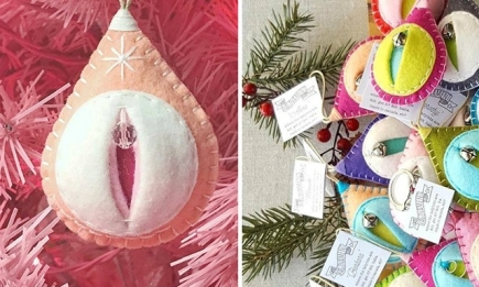Новый 2017 год уже удивляет: самой популярной новогодней игрушкой стал шар в виде вагины