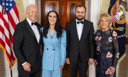 Гордость Украины! Джамала встретилась с президентом и первой леди США (ФОТО)