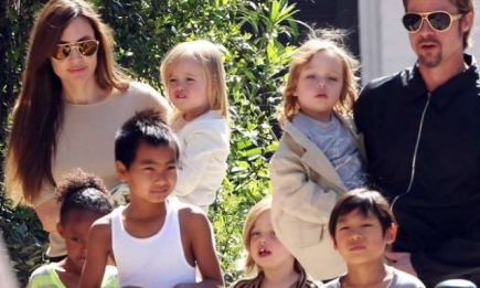 Анджелина Джоли рассказала, что ее дети разговаривают на 6-ти языках