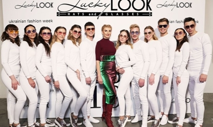 Показ авторской коллекции очков Татьяны Тучи  под брендом LuckyLOOK в рамках Ukrainian Fashion Week