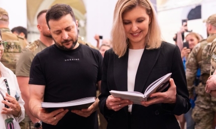 Какие книги читают Зеленские: президент и первая леди Украины появились на открытии "Книжного Арсенала"