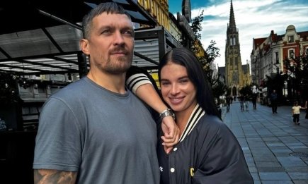 Александр Усик с женой Екатериной отпраздновали годовщину свадьбы в стиле мафиозного кино (ФОТО)