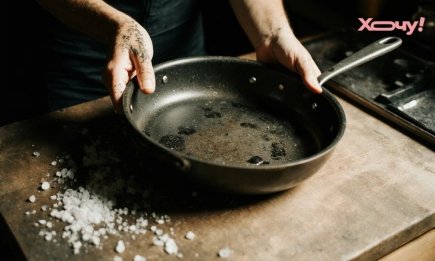 Цей "бабусин" метод давно не працює: як сіль шкодить сучасним сковорідкам