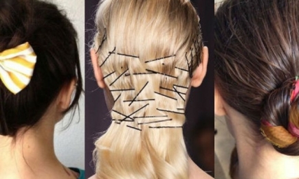 Идеи использования аксессуров для волос