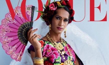 Впервые в истории журнала: для обложки Vogue Mexico снялась трансгендерная персона