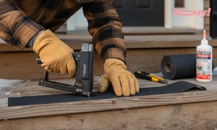 Лестница больше не будет катком: проверенный метод, который убережет вас от падения в гололед