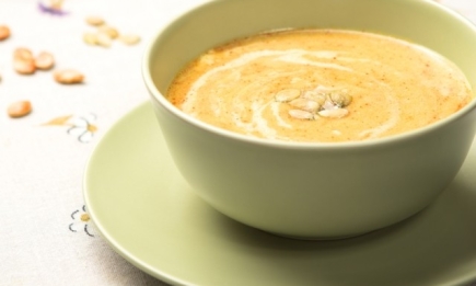 Все буде смачно 07.11.2015: тыквенный крем-суп с чесноком