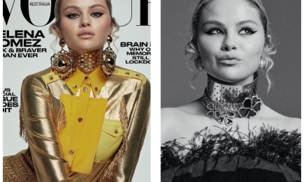 Селена Гомес украсила сразу две обложки Vogue (ФОТО)