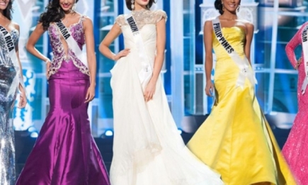 Полуфинал Мисс Вселенная 2013: выход участниц в вечерних платьях