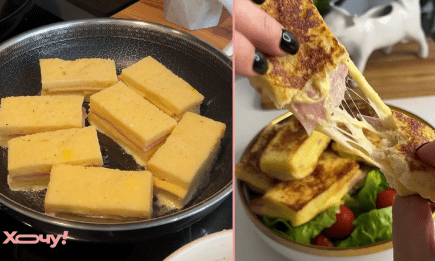 Золотистая корочка и тянущийся сыр: с этими бутербродами все забудут об обычных (ВИДЕО)