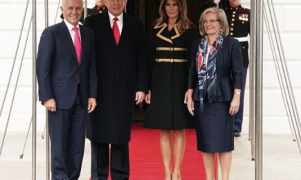 Дональд и Мелания Трамп приехали в Австралию