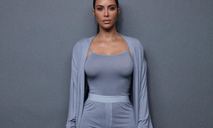 Никаких растянутых треников: Ким Кардашьян представила дебютную коллекцию домашней одежды