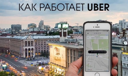 Uber в Украине: как быстро заказать такси с помощью популярного сервиса